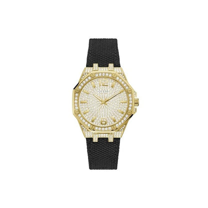 Guess Analog Gold Dial Women's Watch-GW0408L2