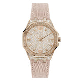 Guess Trend 39 mm Size Rose Gold Dial Women Analog Watch GW0408L3