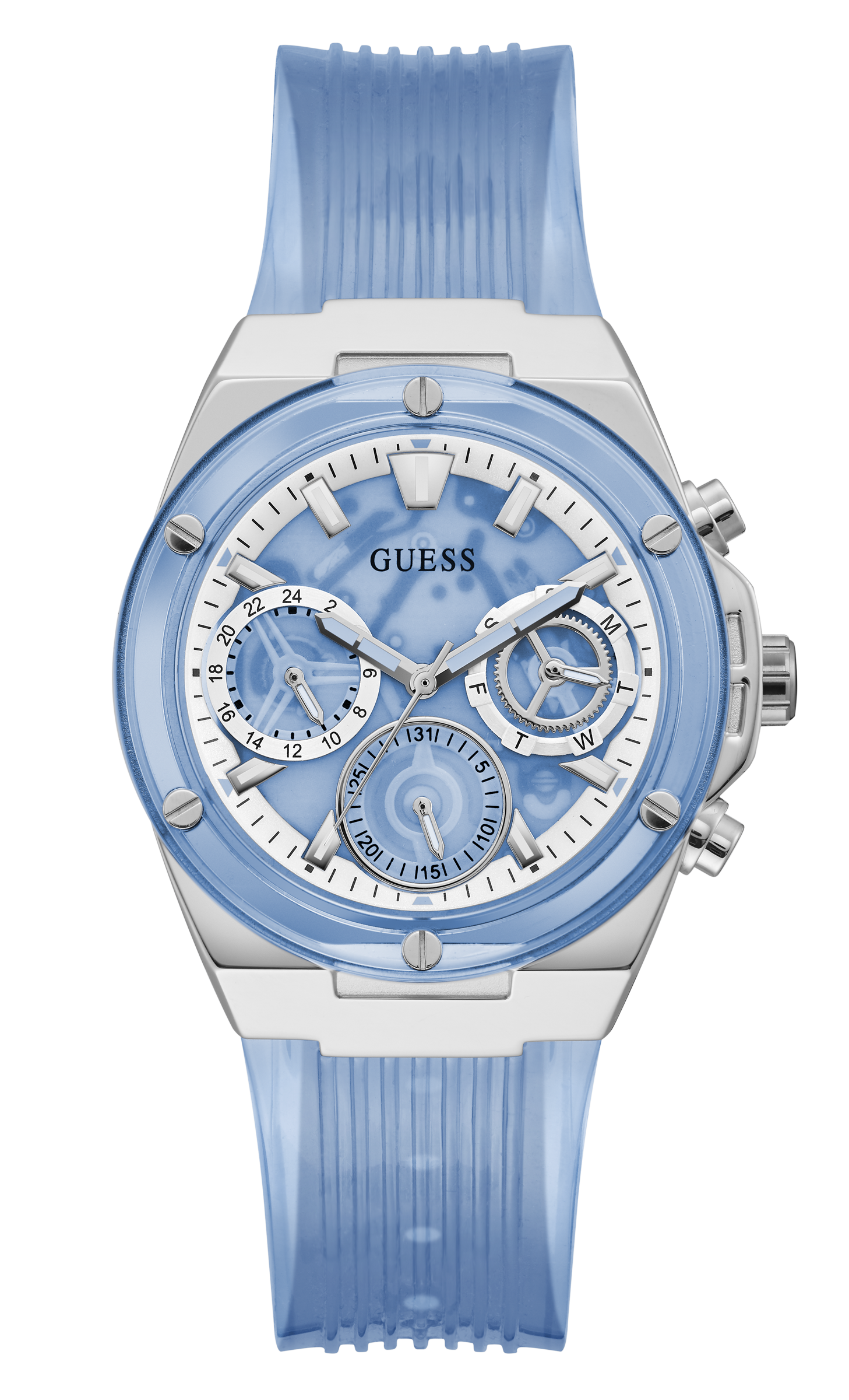 Guess 39 mm Ladies Color Multi function Watch GW0409L1