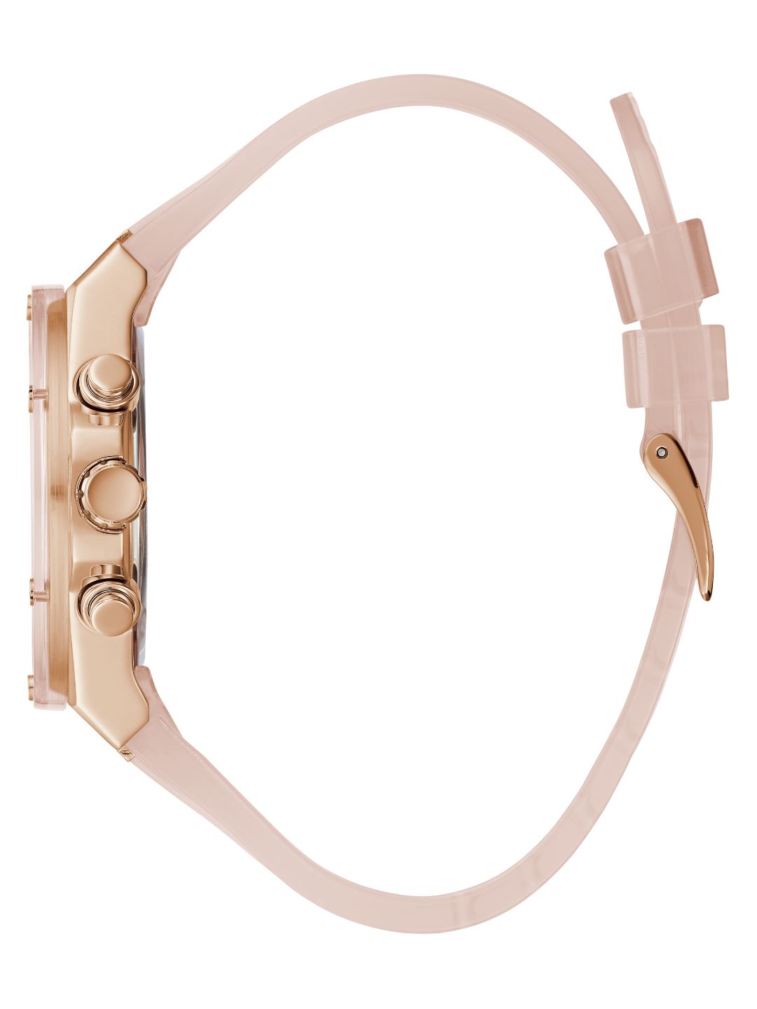 Guess 39 mm Women Pink Dial Analog Watch GW0409L3