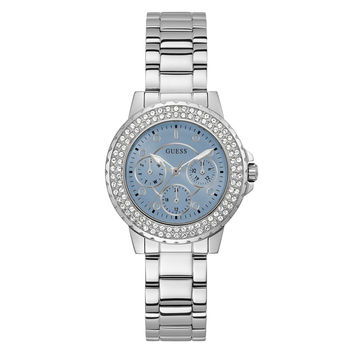 Guess Blue Dial Women Analog Watch GW0410L1