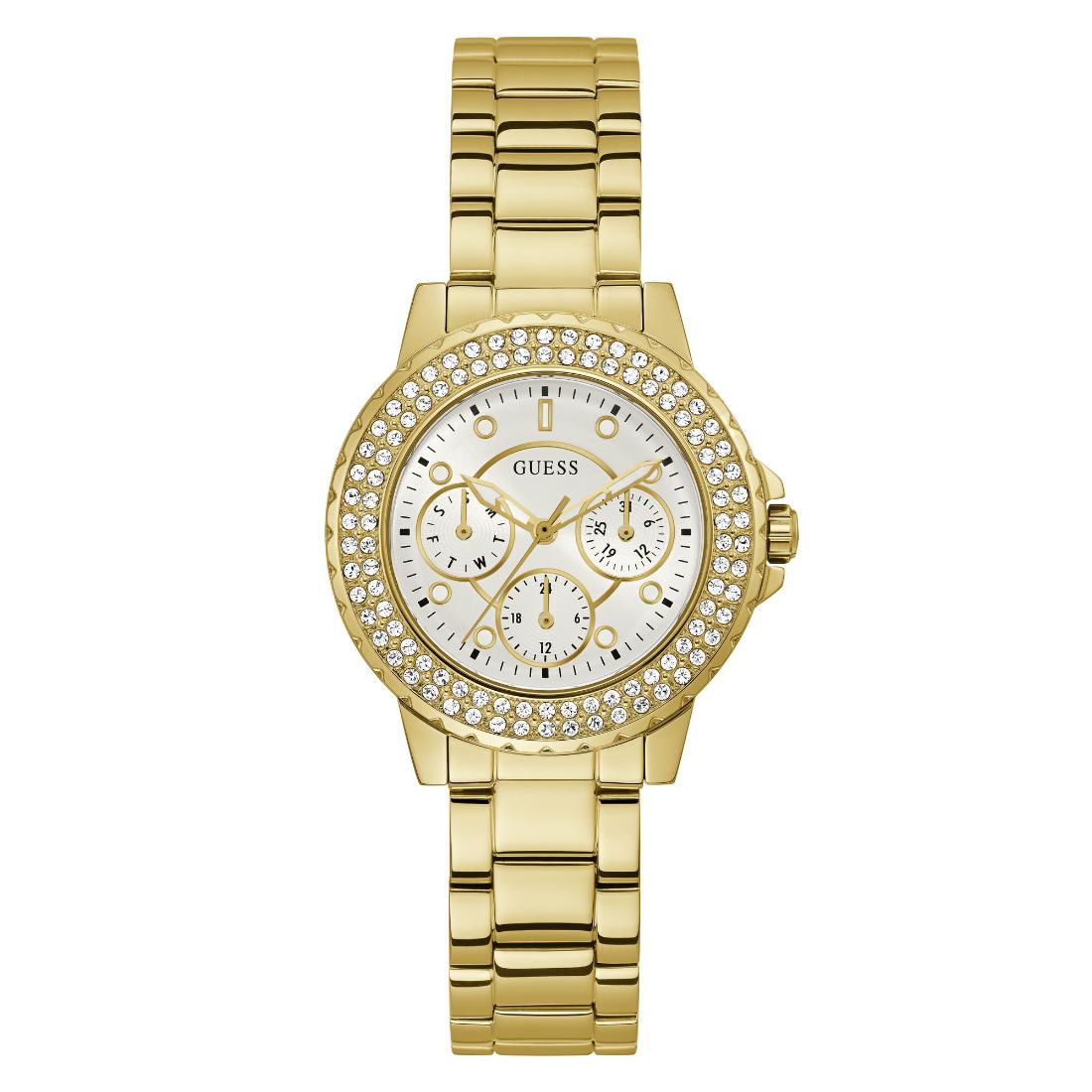 Guess White Dial 36 mm Women Analog Watch GW0410L2