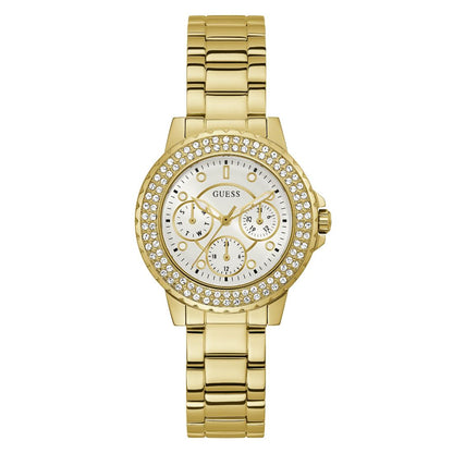 Guess White Dial 36 mm Women Analog Watch - GW0410L2