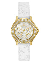 Guess White Dial Women Watch GW0411L1