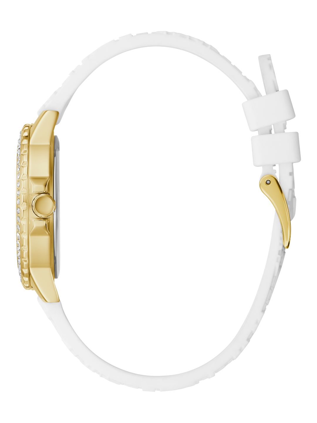 Guess White Dial Women Watch GW0411L1