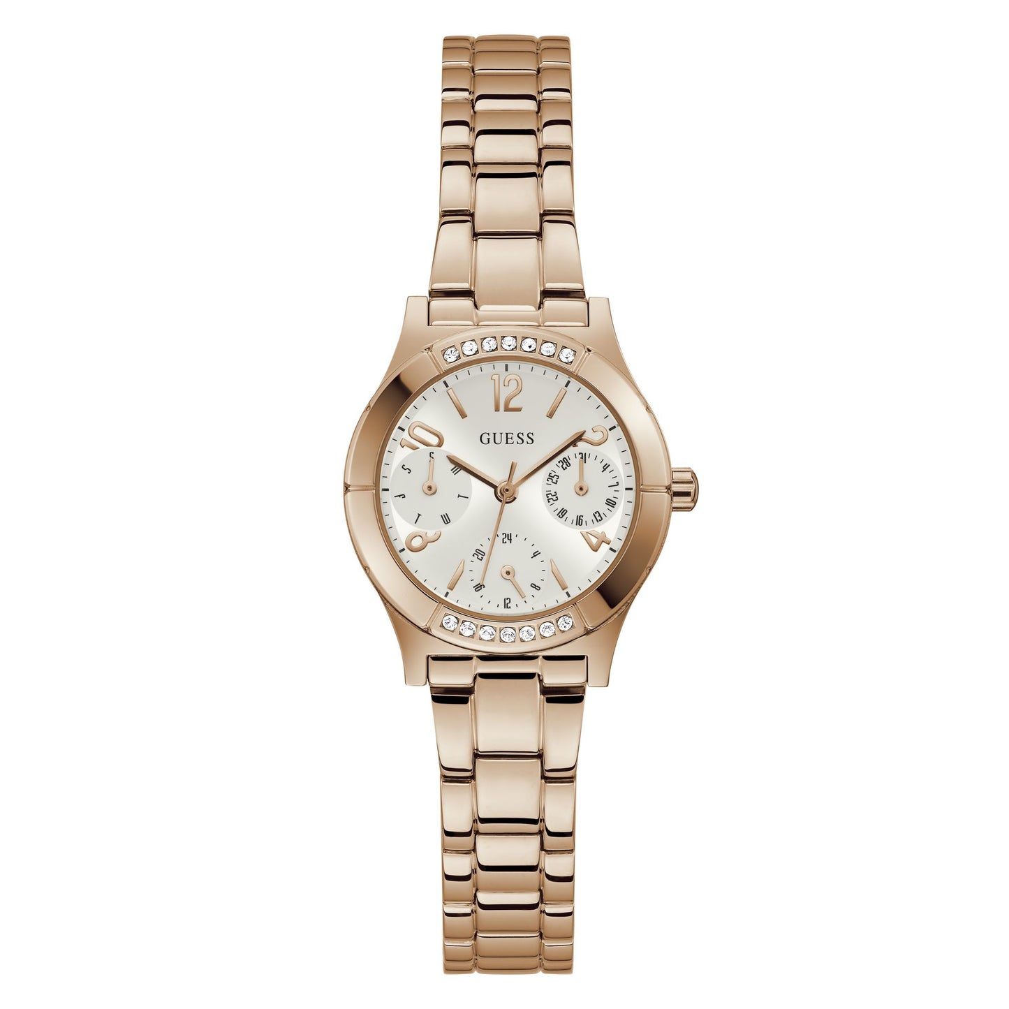 Guess GS Piper 29 mm White Dial Women Analog Watch- GW0413L3