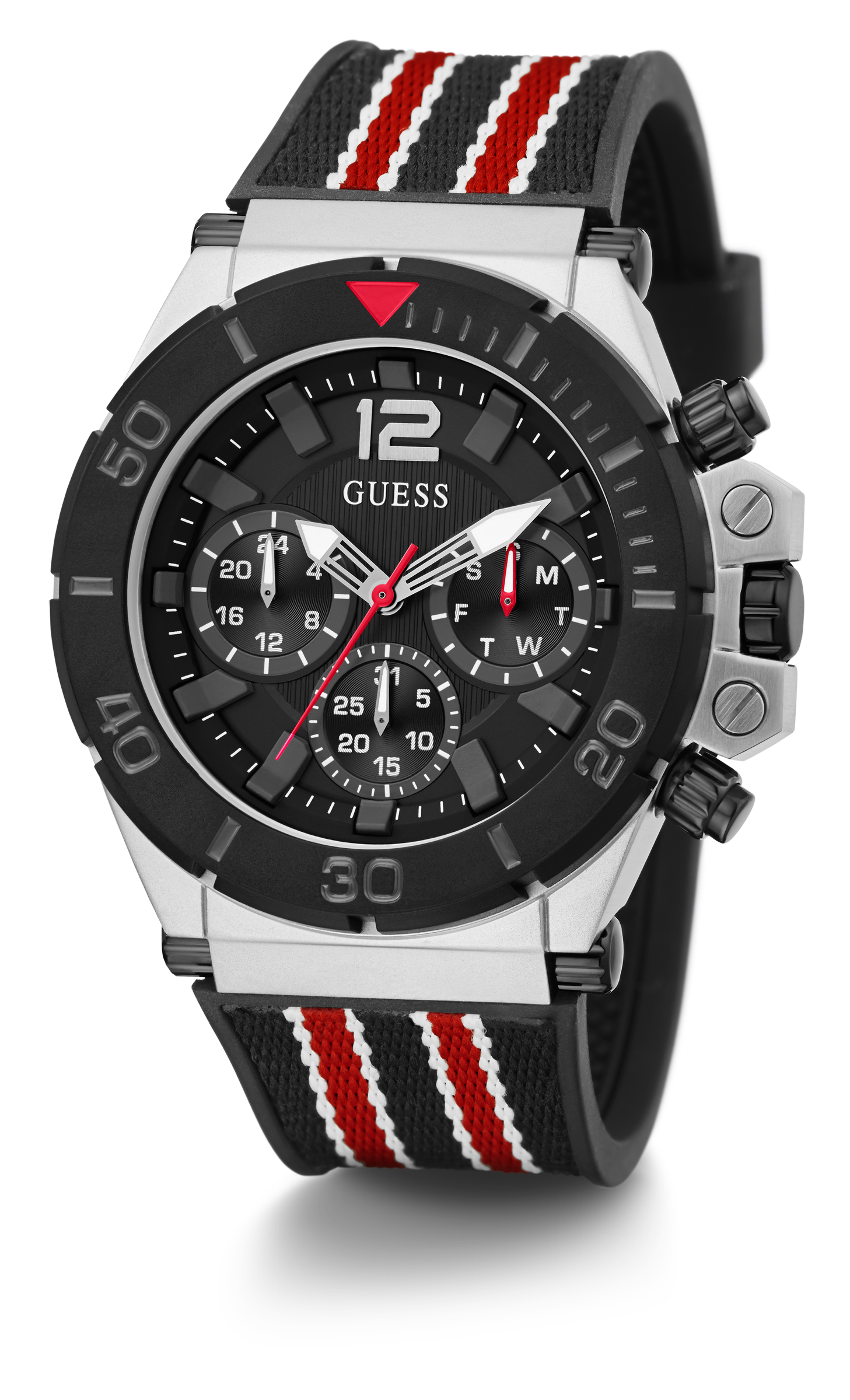 Guess Men's Black Dial Analog Watch GW0415G1