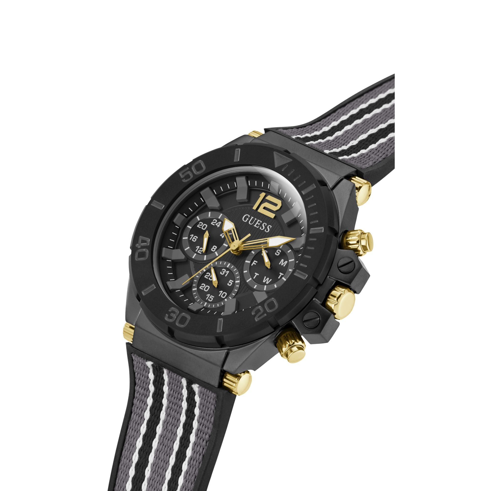 Guess 48 mm Black Dial Men Analog Watch GW0415G3