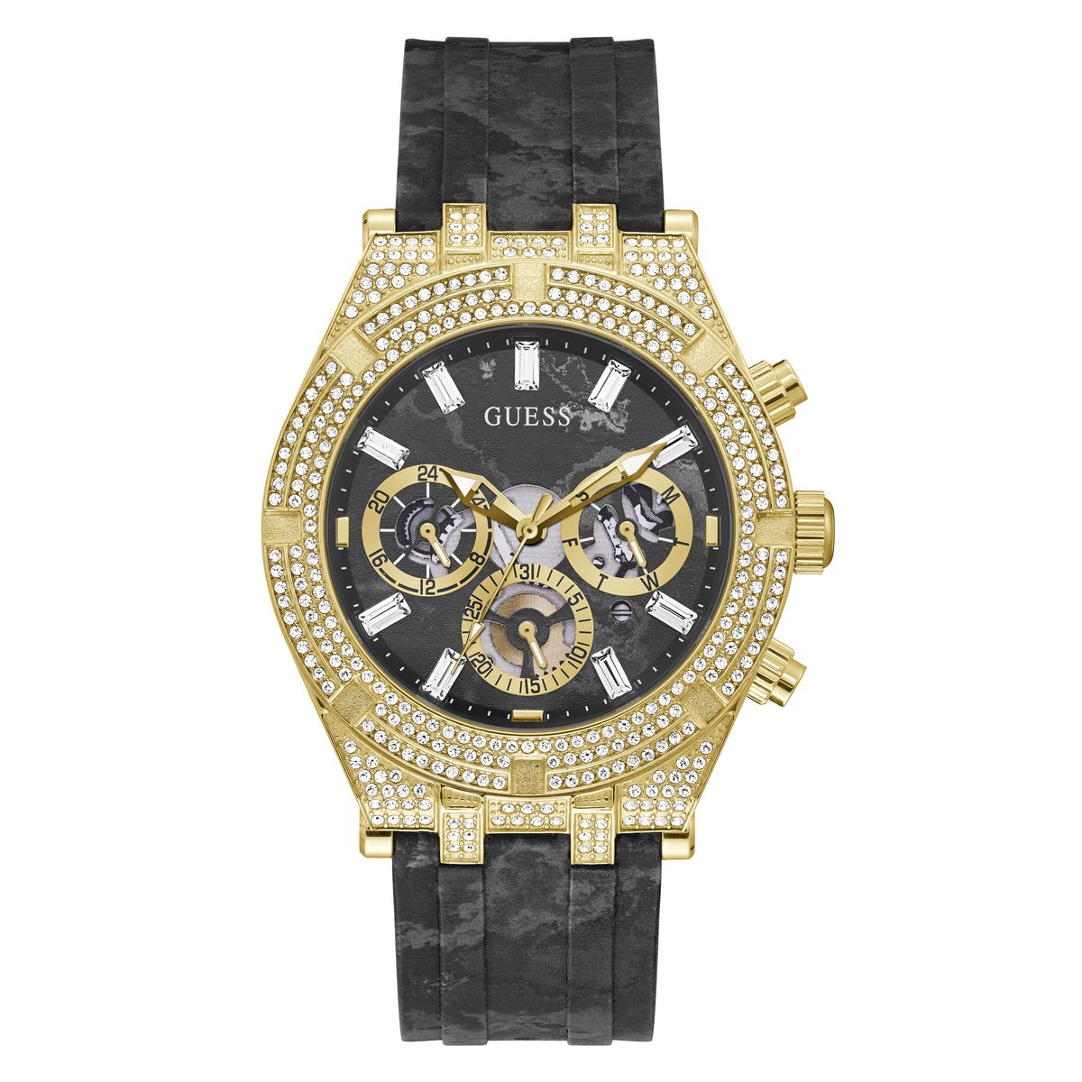 Guess Gold Dial Men Analog Watch GW0418G2