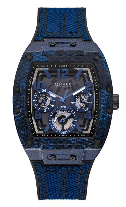 Guess Mens Blue Multi-function Watch - GW0422G1