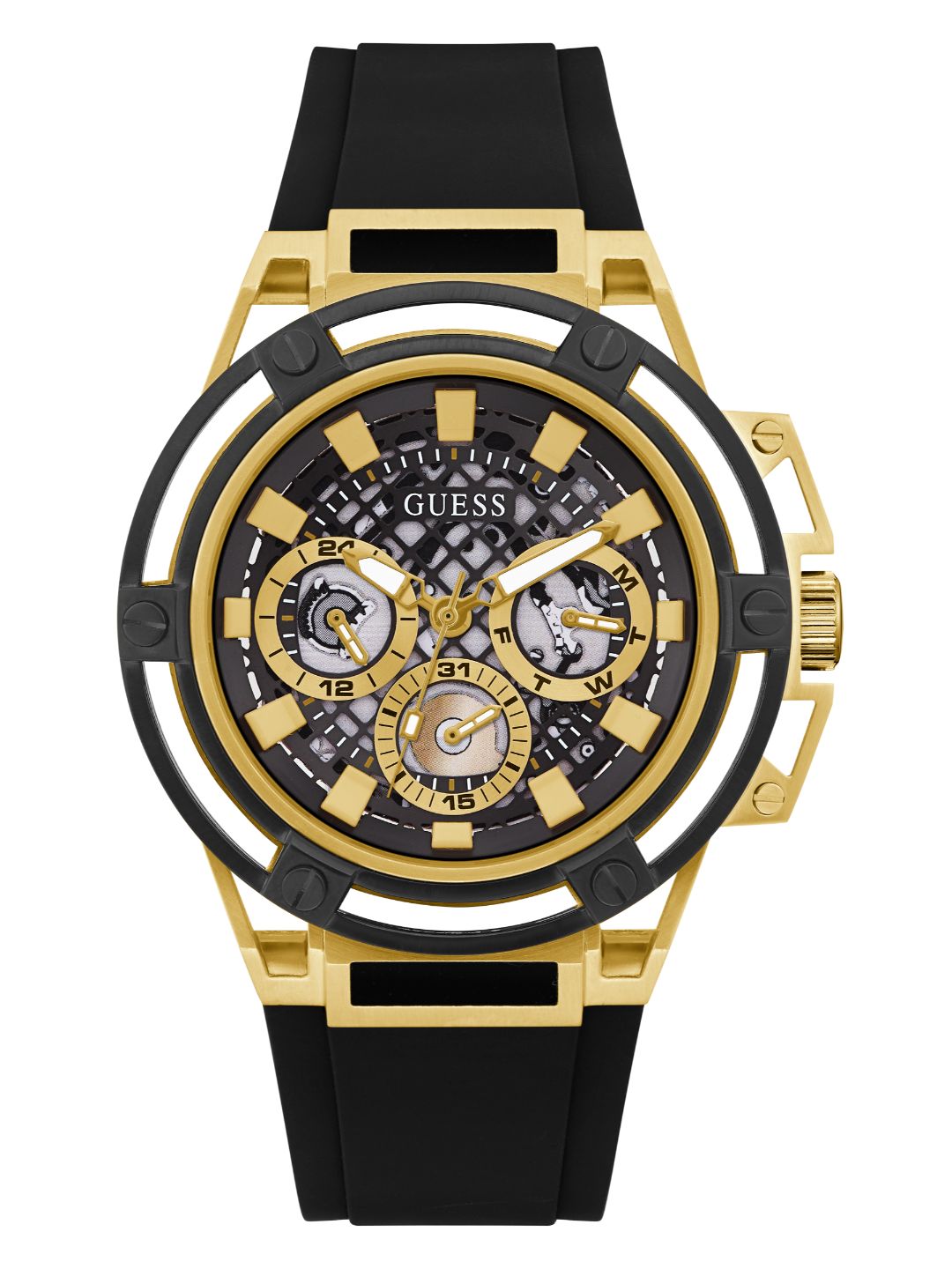 Guess Black Dial Men Watch - GW0423G2