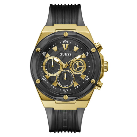 Guess Gold Dial 46 mm Men Analog Watch - GW0425G1