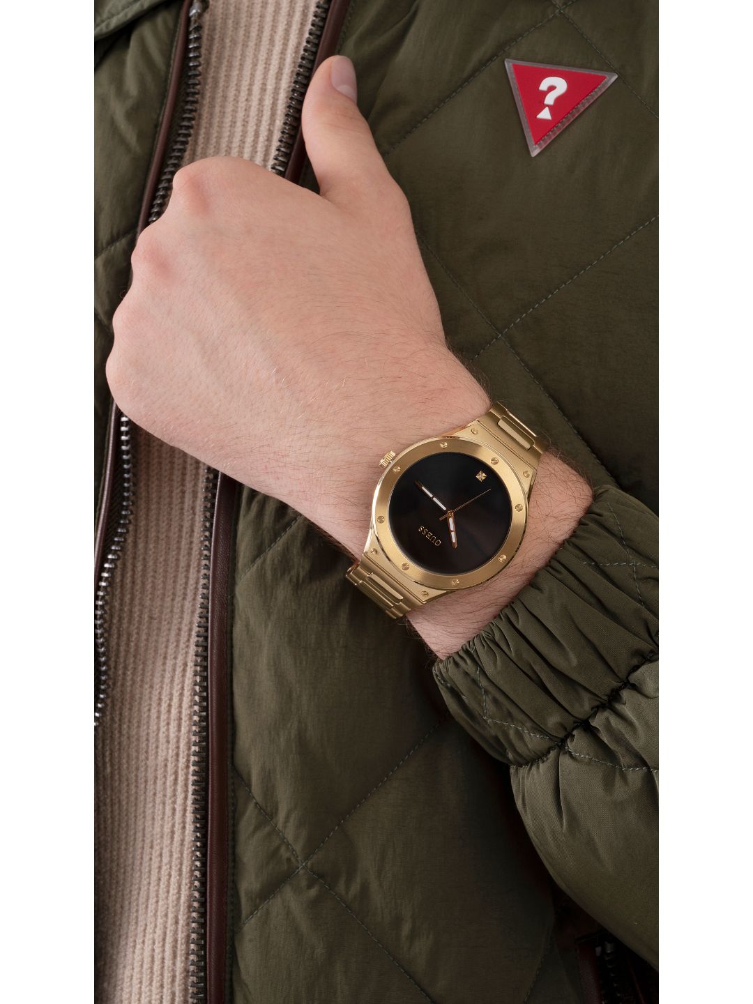 Guess Analog Black Dial Men's Watch GW0427G2