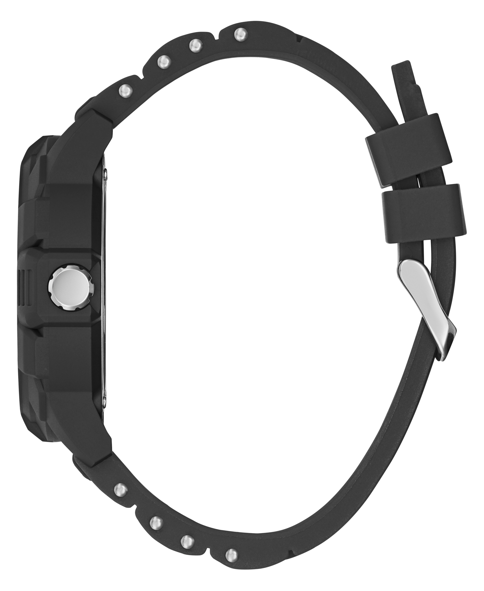 Guess 48 mm Black Dial Men Analog Watch GW0428G1