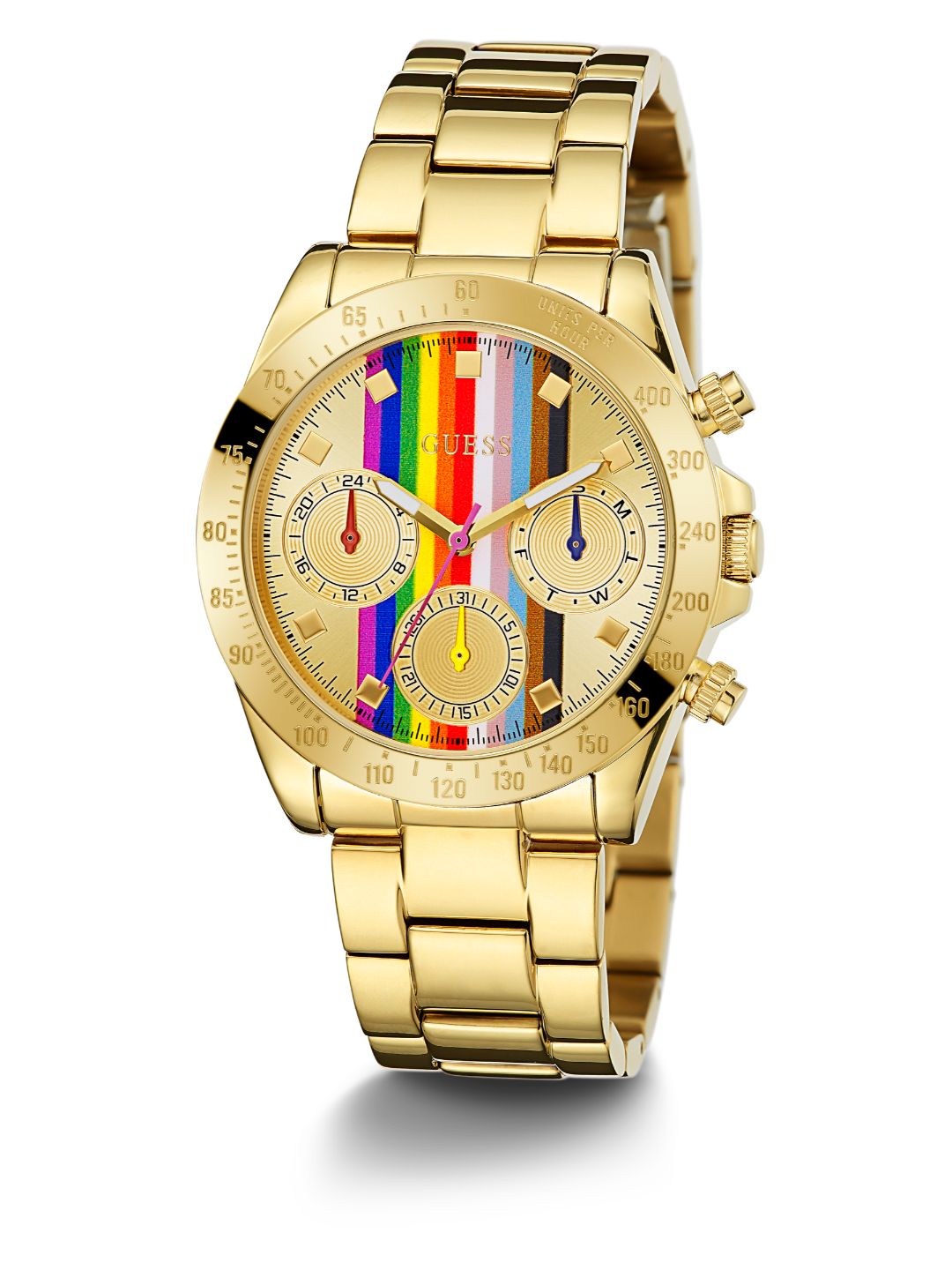Guess Analog Beige Dial Women's Watch GW0433L1