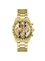 Guess GS Altitude 42 mm Gold Dial Men Analog Watch GW0434G1