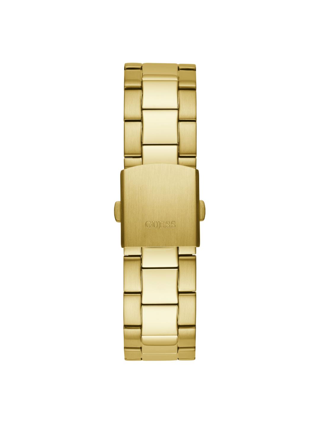 Guess GS Altitude 42 mm Gold Dial Men Analog Watch GW0434G1