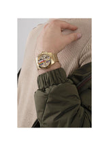 Guess GS Altitude 42 mm Gold Dial Men Analog Watch GW0434G1