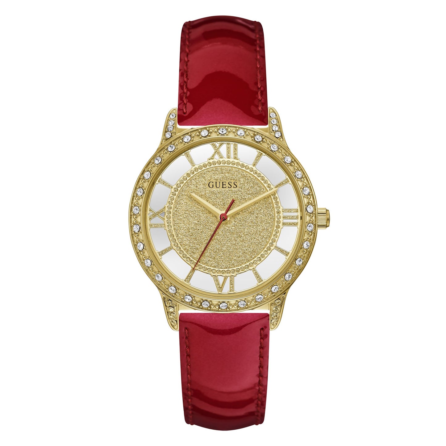 Guess Champagne Dial Women Analog Watch - GW0436L1