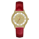 Guess 34 mm Champagne Dial Women Analog Watch GW0436L1