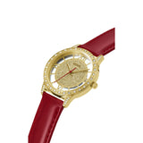 Guess 34 mm Champagne Dial Women Analog Watch GW0436L1