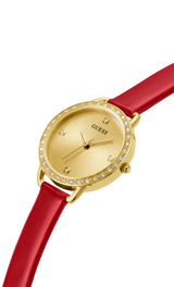 Guess 30 mm Women Champagne Dial Analog Watch GW0437L1