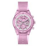 Guess Women 39 mm Size Pink Dial Analog Watch GW0438L2