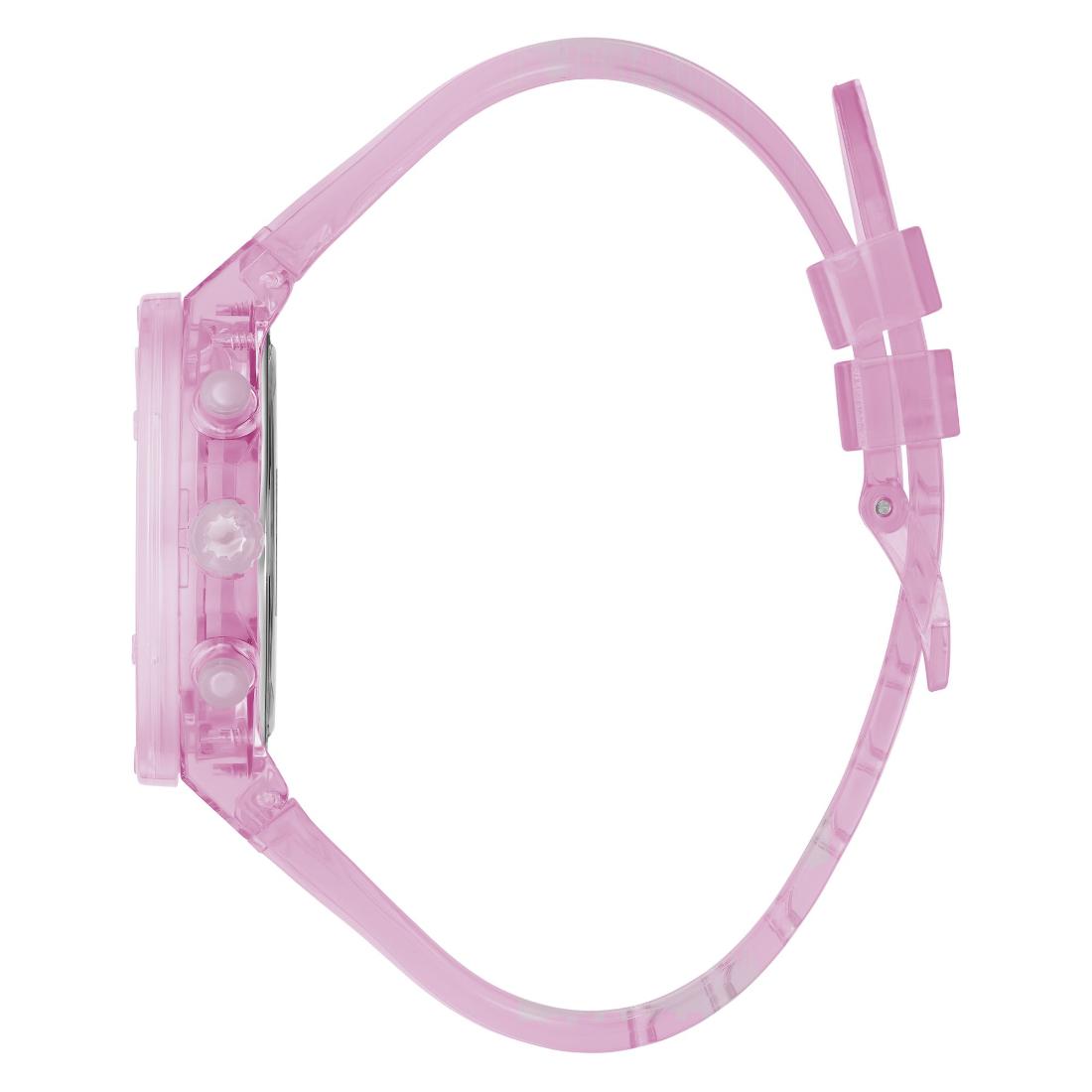 Guess Women 39 mm Size Pink Dial Analog Watch GW0438L2