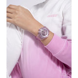 Guess Women 39 mm Size Pink Dial Analog Watch GW0438L2