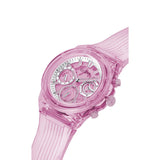 Guess Women 39 mm Size Pink Dial Analog Watch GW0438L2
