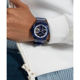 Guess Sport 39 mm Size Blue Dial Women Chronograph Watch GW0438L3