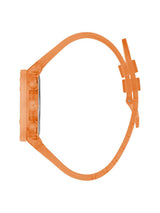 Guess Orange Dial Women Analog Watch GW0438L5