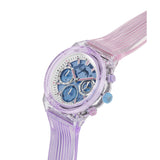 Guess Sport 39 mm Blue Dial Women Chrono Watch GW0438L6