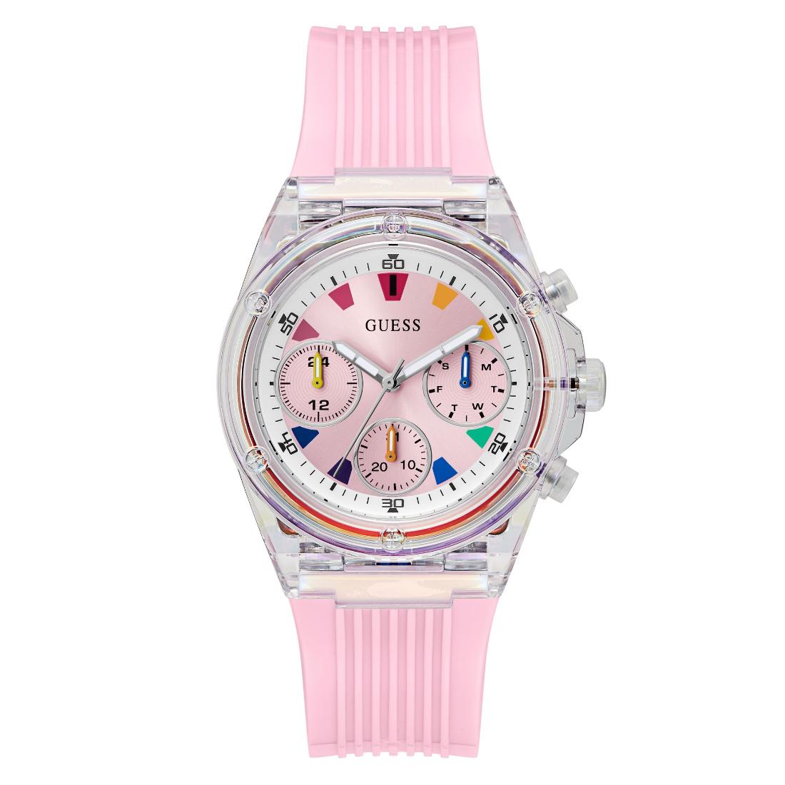 Guess Pink Dial 39 mm Women Analog Watch GW0438L7