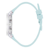 Guess Women 39 mm Blue Dial Analog Watch GW0438L8