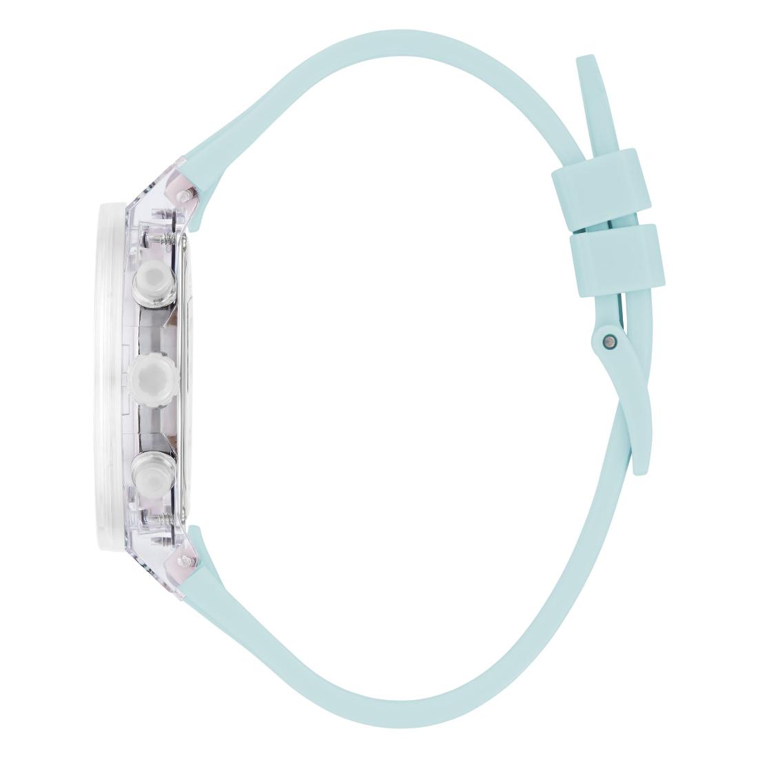 Guess Women 39 mm Blue Dial Analog Watch GW0438L8