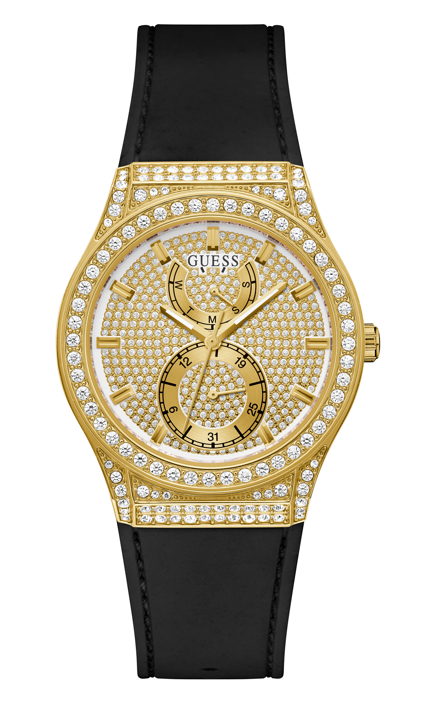 Guess Analog Gold Dial Women's Watch GW0439L2