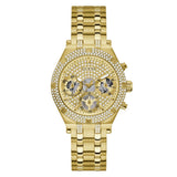 Guess Women 38 mm Gold Dial Analog Watch GW0440L2