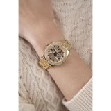 Guess Women 38 mm Gold Dial Analog Watch GW0440L2