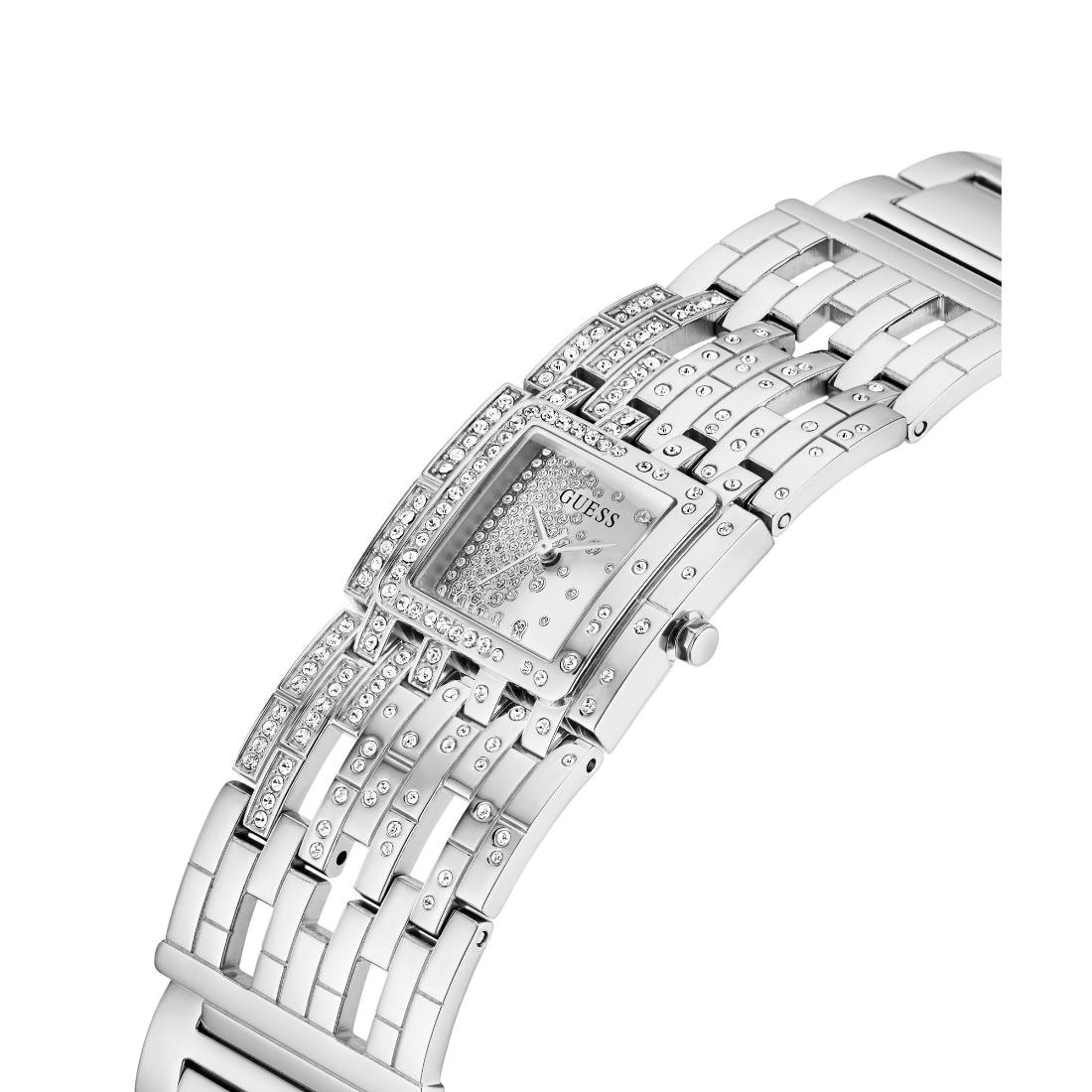 Guess Silver Dial 22 mm Women Analog Watch GW0441L1
