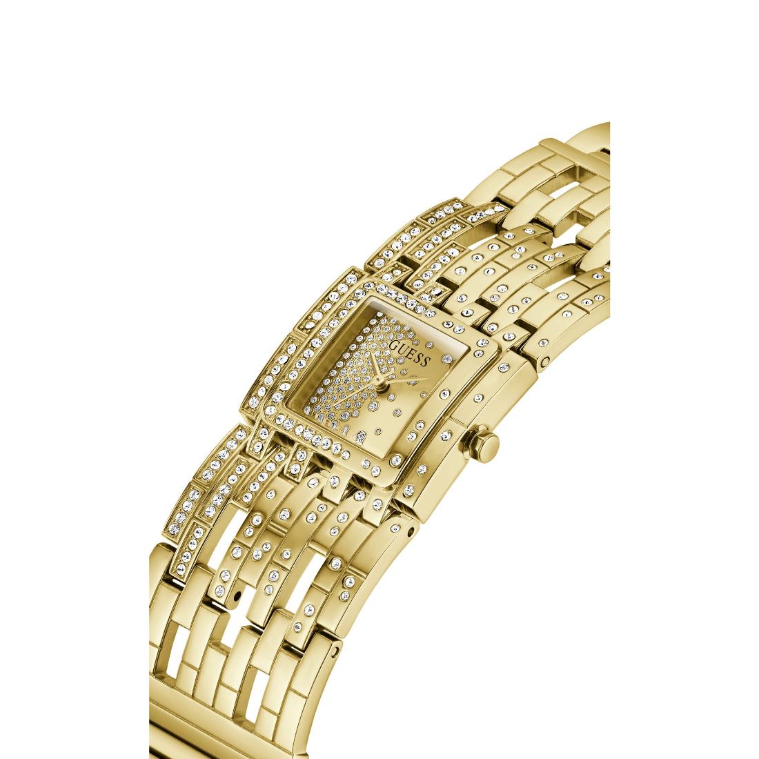 Guess Champagne Dial 22 mm Women Analog Watch GW0441L2