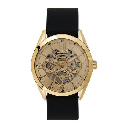 Guess Mens Dress Golden Finish Dial Watch - GW0449G1