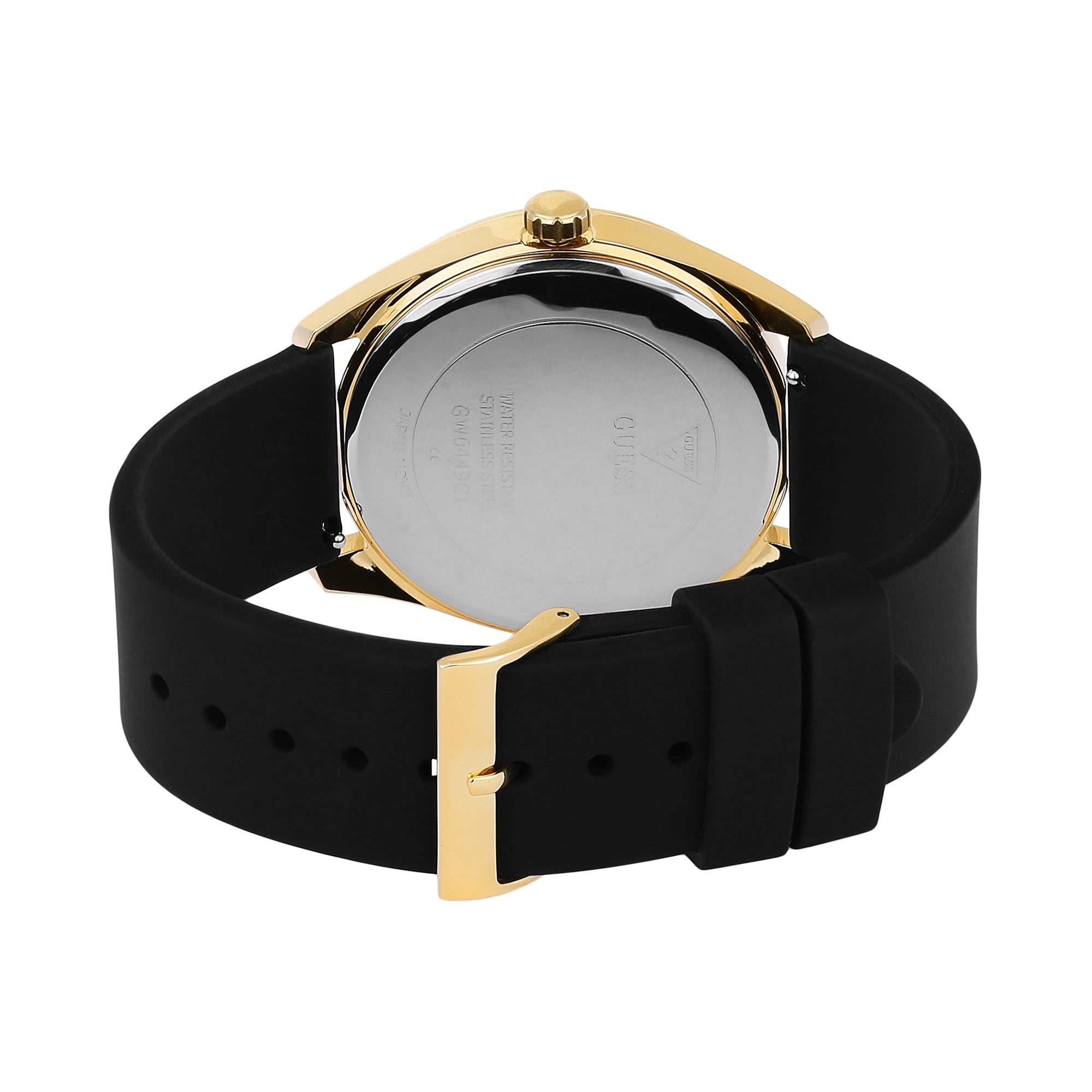 Guess Mens Dress Golden Finish Dial Watch GW0449G1