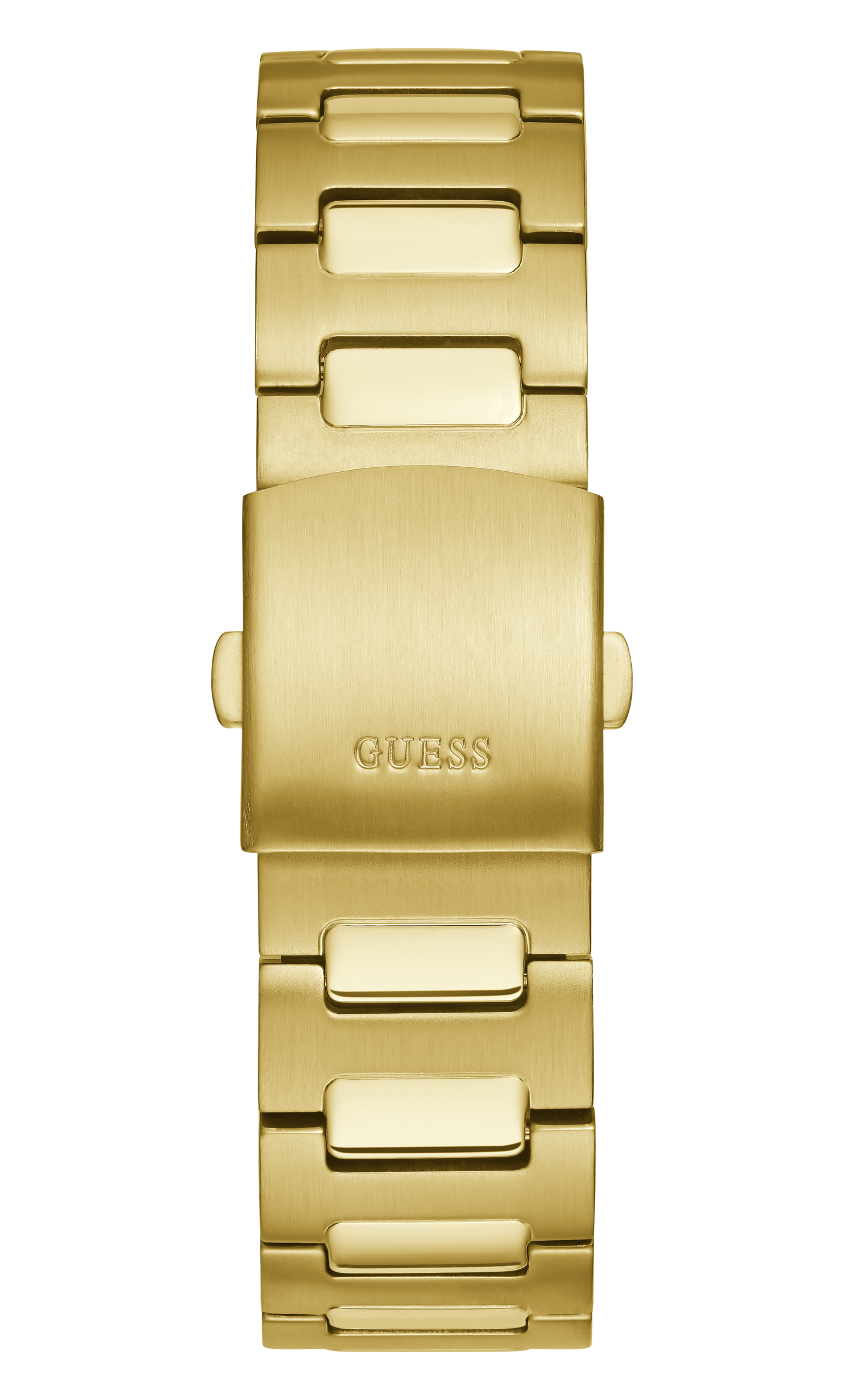 Guess 44 mm Gold Dial Men Analog Watch GW0454G2