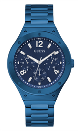 Guess 44 mm Mens Blue Multi function Watch GW0454G4