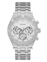 Guess 44 mm Mens Sport Silver Watch GW0455G1