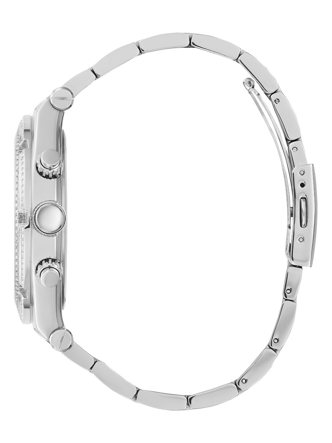 Guess 44 mm Mens Sport Silver Watch GW0455G1