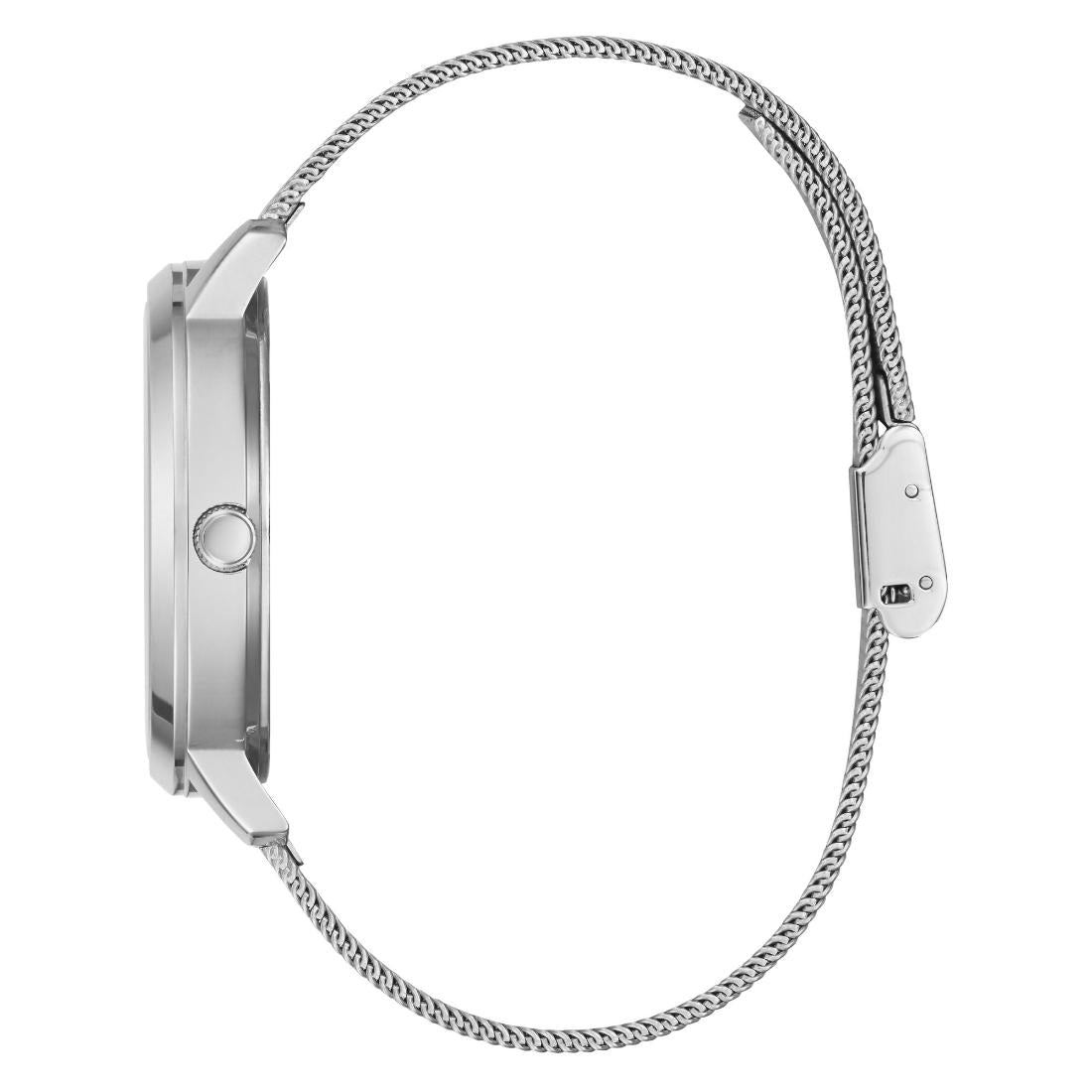 Guess Women 40 mm Silver Dial Analog Watch GW0458L1