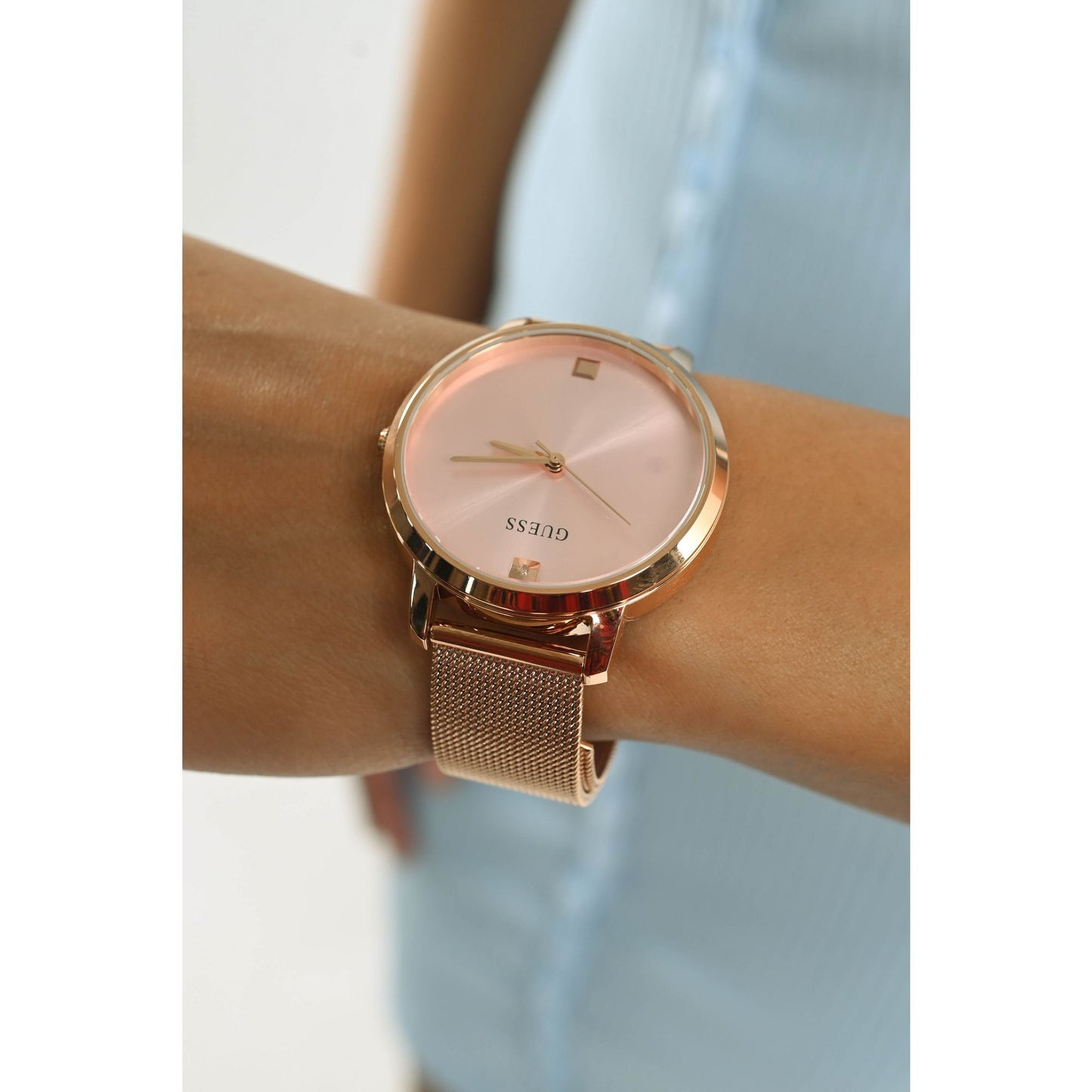 Guess Dress Quartz Women 40 mm Pink Analog Watch GW0458L3