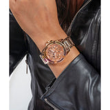 Guess Trend Women 40 mm Rose Gold Dial Analog Watch GW0464L5
